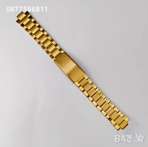 НОВА ЗЛАТИСТА ВЕРИЖКА ЗА ЧАСОВНИК.ЖЪЛТА СТОМАНЕНА ВЕРИЖКА. ЗЛАТИСТИ ВЕРИЖКИ. VERIJKA VERIZHKA, снимка 2 - Каишки за часовници - 51614592