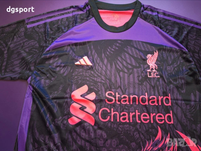Флуорисцентна фланелка на Ливърпул нов модел !!!, снимка 3 - Футбол - 52627181