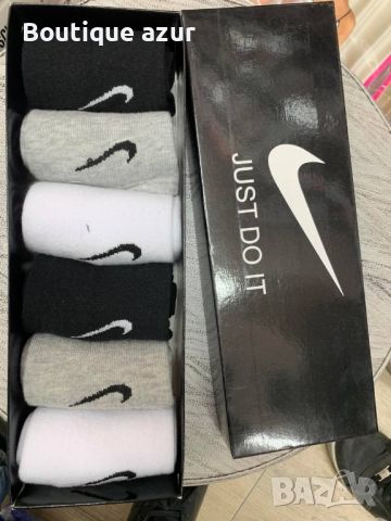 6 чифта чорапи в кутия , снимка 1 - Дамски чорапи - 45062391