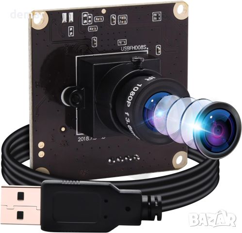 1080P уеб камера, OV4689 сензор с висока кадрова честота 640X360/260fps, 3.6mm Lens