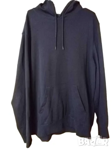 Мъжки лек суитшърт H&M, Slim Fit, 85% памук, 15% полиестер, Черен, XL, снимка 1