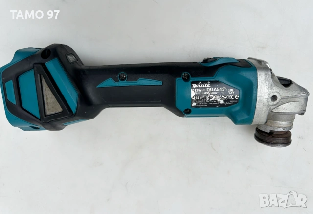 Makita DGA513 - Безчетков ъглошлайф 18V с потенциометър, снимка 2 - Ъглошлайфи - 53688206