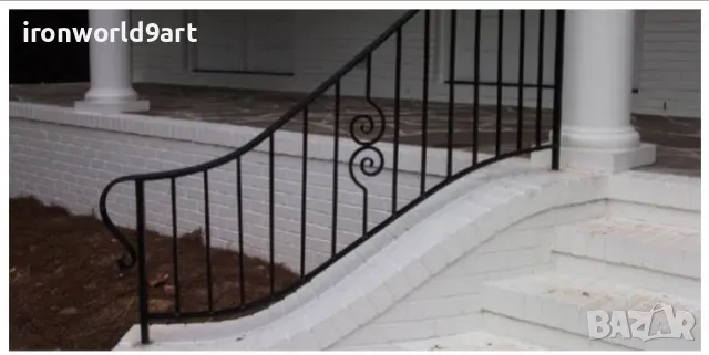 Парапети за стълбища и тераси от ковано желязо, снимка 14 - Други стоки за дома - 49708643