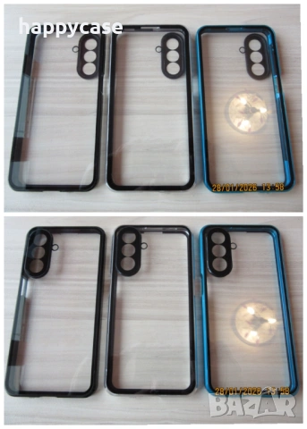 Samsung Galaxy A17 / Двоен 360° магнитен кейс калъф с камера протектор, снимка 7 - Калъфи, кейсове - 51699919