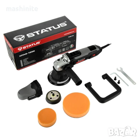 Електрическа професионална ексцентър полирмашина XPA9-125E Status, снимка 4 - Полирмашини - 50567494