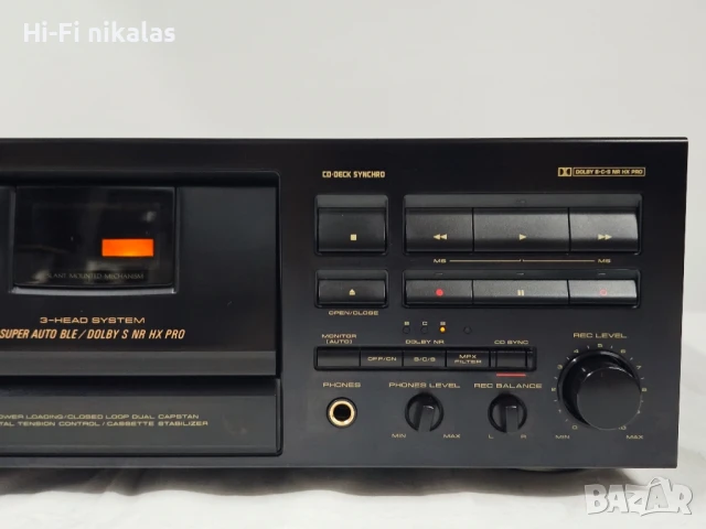 стерео касетъчен дек PIONEER CT-S820S, снимка 5 - Декове - 51048104