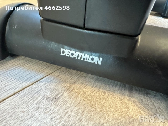 Мини велоергометър DOMYOS 100 – почти нов, безшумен, снимка 6 - Фитнес уреди - 53936228