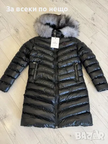 Дамско зимно яке с естествен косъм на качулката Philipp Plein🔝Karl Lagerfeld🔝Moncler Код D1081, снимка 5 - Якета - 47413254