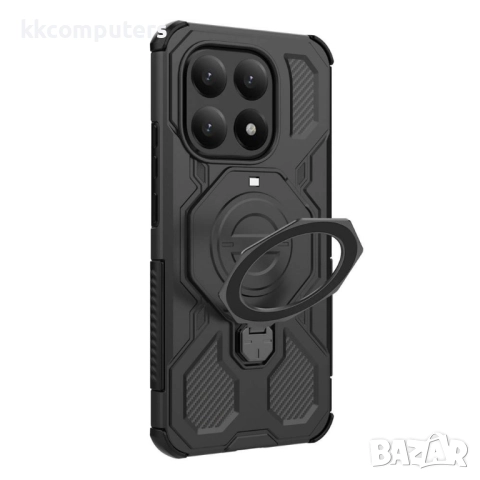 Магнитен калъф за Xiaomi 15T- Удароустойчив Корпус с 360° Въртяща Стойка, 5 Цвята, снимка 9 - Калъфи, кейсове - 52390176