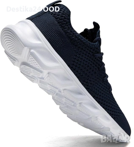 Мъжки спортни обувки дишащи леки за бягане фитнес ежедневни, снимка 6 - Маратонки - 53463632