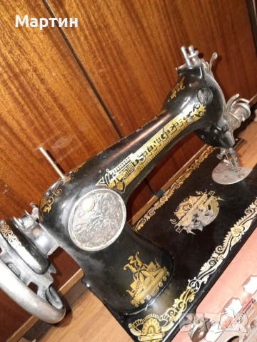 Стара шевна машина Сингер, снимка 3 - Други ценни предмети - 54058220