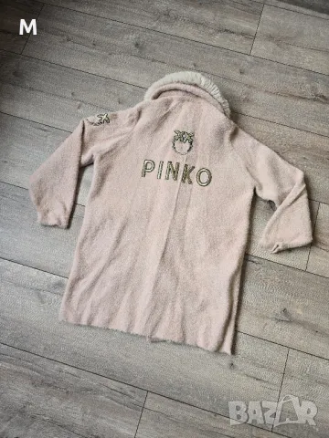 Уникална дамска жилетка / палто на PINKO , снимка 9 - Жилетки - 49268558