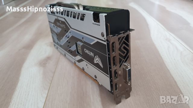 Видеокарта Sapphire Radeon RX 580 4Gb GDDR5 NITRO+, снимка 3 - Видеокарти - 46484648