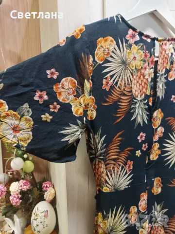 Флорална рокля Liu Jo, размер 42, снимка 5 - Рокли - 50248057