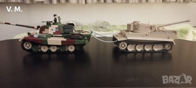 Конструктор Cobi Tiger 131 и Königstiger танкове