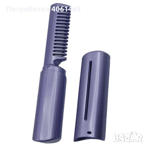 Преносима преса за коса с USB зареждане, 18 х 4 см, снимка 1 - Аксесоари за коса - 46411874
