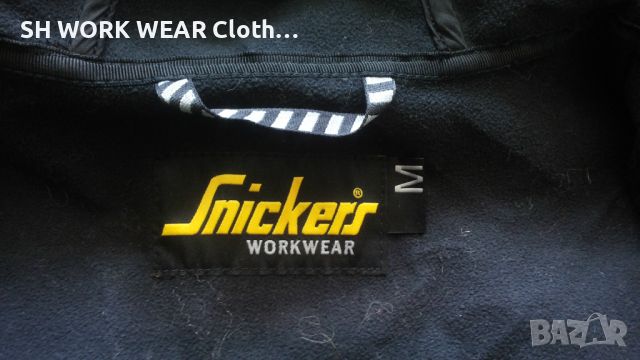 Snickers FLEXGUARD Softshell Work Jacket размер М работен суичър вятъроустойчив W4-126, снимка 15 - Суичъри - 45386384