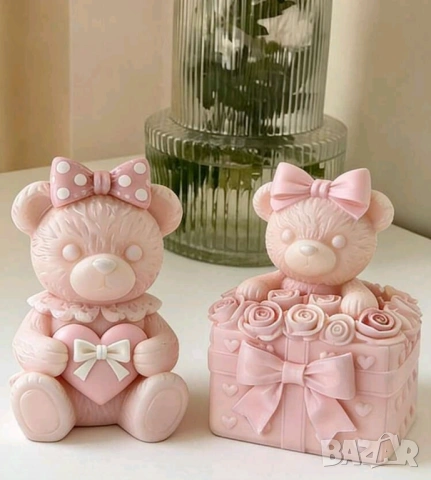 Молд мечета два вида сърце и кутия, снимка 12 - Форми - 54226290