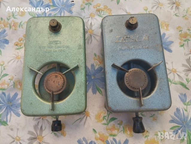 Немски двоен примус Desca, снимка 2 - Колекции - 51647424