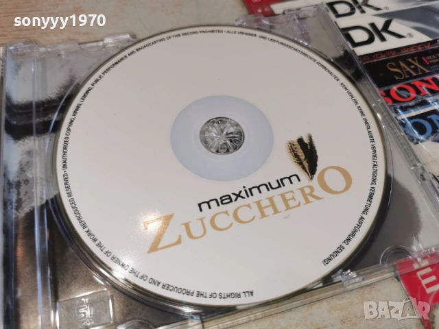 ZUCCHERO CD 2702261722, снимка 2 - CD дискове - 53648431