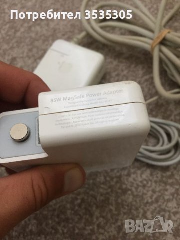 Зарядно за  Apple Macbook Air Pro 45w 85w Magsafe, снимка 9 - Лаптоп аксесоари - 46776010