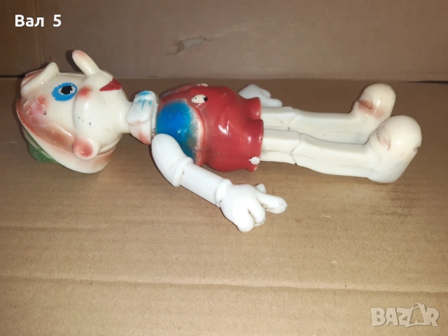 Стара соц играчка , кукла - ПИНОКИО , БУРАТИНО, снимка 4 - Антикварни и старинни предмети - 53665448