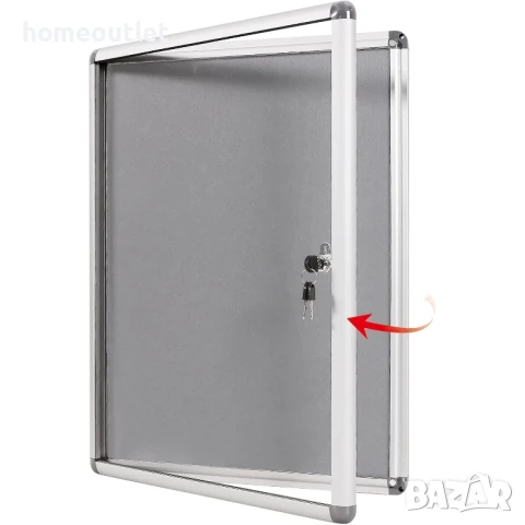 ПРОМОЦИЯ Табло за обяви, бележки и съобщения със стенен монтаж SWANSEA X001GI7SZD