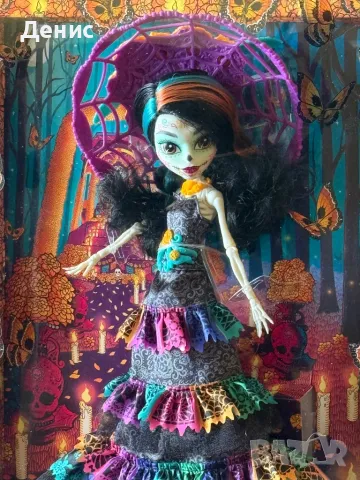 Колекционерска кукла Monster High Skelita, снимка 2 - Кукли - 48977071