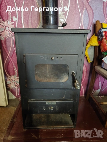 продавам камина Bultron 9kw със кюнците и подовата ламарина , снимка 2 - Камини - 54155238