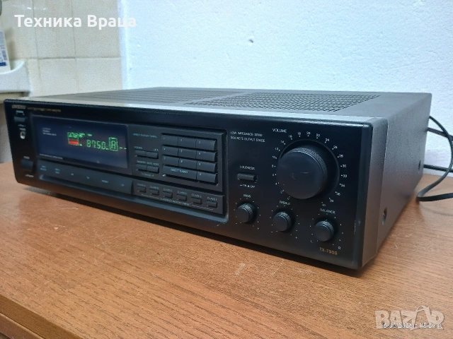 Транзисторен стерео ресивър ONKYO TX-7900. Перфектен! Изпращам видео. , снимка 5 - Ресийвъри, усилватели, смесителни пултове - 53892273