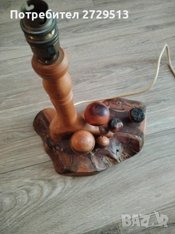 Лампа винтидж, снимка 6 - Настолни лампи - 53936468