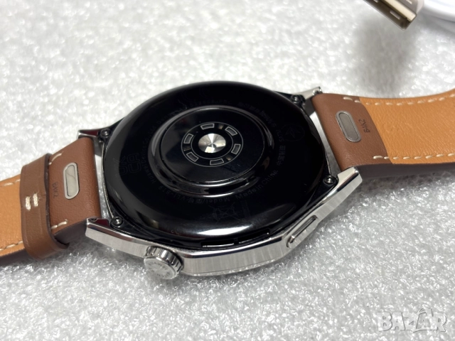 Като нов!!! Huawei Watch GT 5 46mm - Brown Leather, снимка 11 - Смарт часовници - 52693665