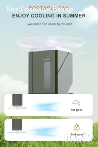 Нова Мини помпа за дюшек/басейн/топки + къмпинг лампа + вентилатор, снимка 8 - Друга електроника - 53693704