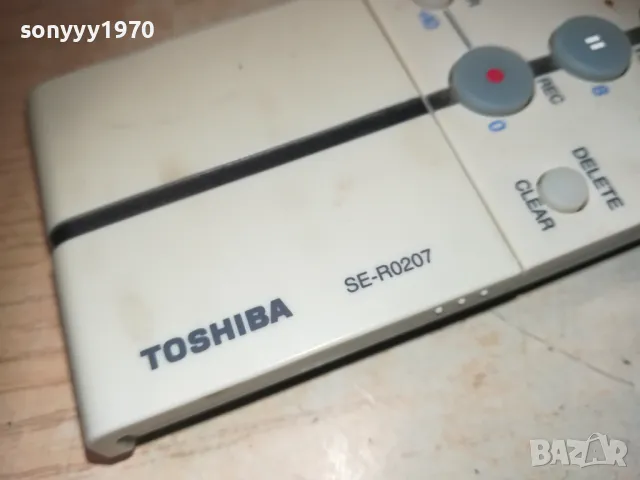 TOSHIBA SE-R0207 HDD DVD REMOTE CONTROL-ВНОС SWISS 0809241100, снимка 4 - Дистанционни - 47166426