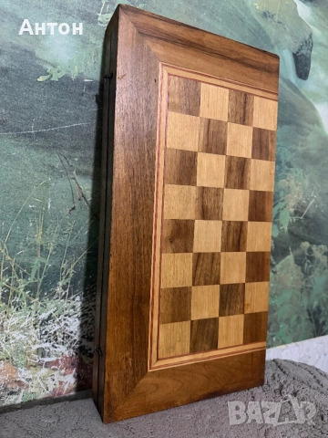 Шах и табла от СОЦ.Време.48/48см4., снимка 2 - Шах и табла - 53232717
