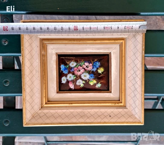 Картина емайл Камий Форе, снимка 2 - Картини - 50554421