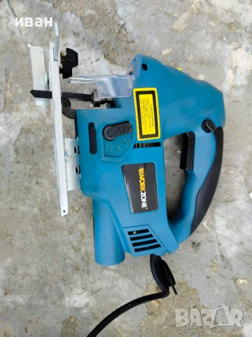 Електрическо зеге WORKZONE 800W M1Q-DD4-80 –Germany, снимка 2 - Триони и циркуляри - 53296476
