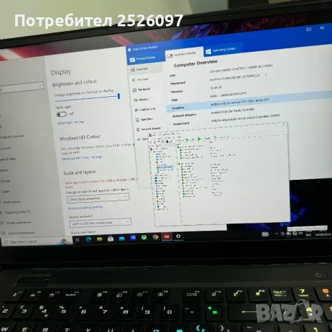 ASUS ROG Zephyros S17/17,3” 4K 165Hz/RTX 3080 16GB DDR6/i7-11800H/2TB, снимка 11 - Лаптопи за игри - 47073032