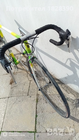 ретро шосеен D.Dusausoit Columbus SL 55 см монтаж Campagnolo Mirage 8 ск, снимка 4 - Велосипеди - 53724128