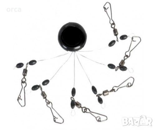 Монтаж за фидер Fil Fishing Ready Feeder System – 6 броя