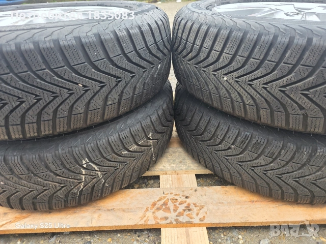 Лети джанти 15ки 4х100 Mazda + зимни гуми 185/65/15 Vredestein, снимка 11 - Гуми и джанти - 53425590