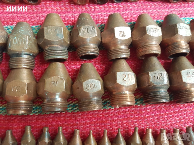 Медна дюза бренер за резак горелка Кра Кра , снимка 2 - Други инструменти - 53228237