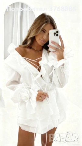 Красива рокля 🌸  Стандартен размер - Xs,S,M,L  35€, снимка 5 - Рокли - 53211198