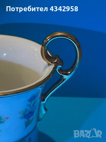 Старина порцеланова чаша. Германия., снимка 5 - Антикварни и старинни предмети - 52871421