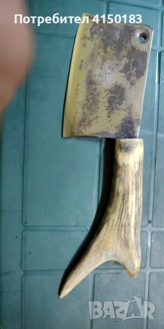 кован сатър от 65 г дръжка Рог , снимка 5 - Ножове - 53294863