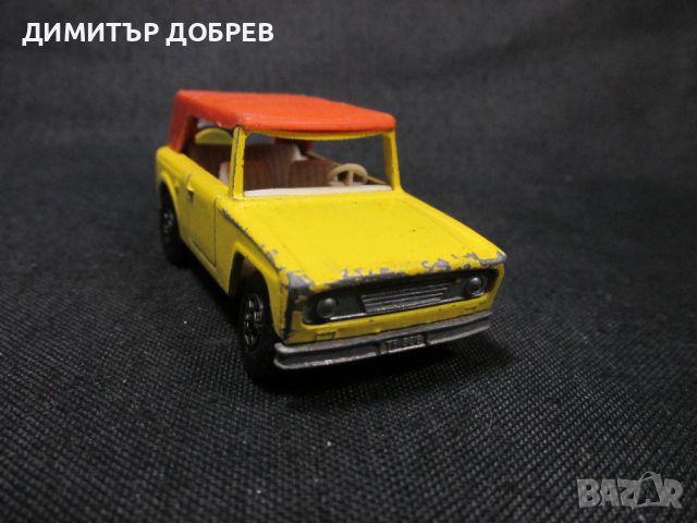 СТАРА РЕТРО МЕТАЛНА КОЛИЧКА MATCHBOX ENGLAND FIELD CAR, снимка 5 - Колекции - 46444676