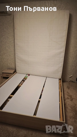 гардероб спалня и матрак 160 200, снимка 7 - Спални и легла - 53685364