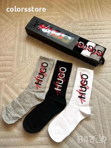 Мъжки чорапи Hugo/IM317x, снимка 2 - Мъжки чорапи - 51560989