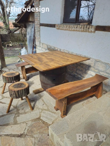 Градински комплект, снимка 3 - Градински мебели, декорация  - 54048816