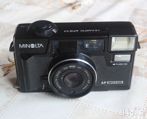 Minolta Hi-Matic AF2-M неработещо, снимка 1 - Фотоапарати - 46452448
